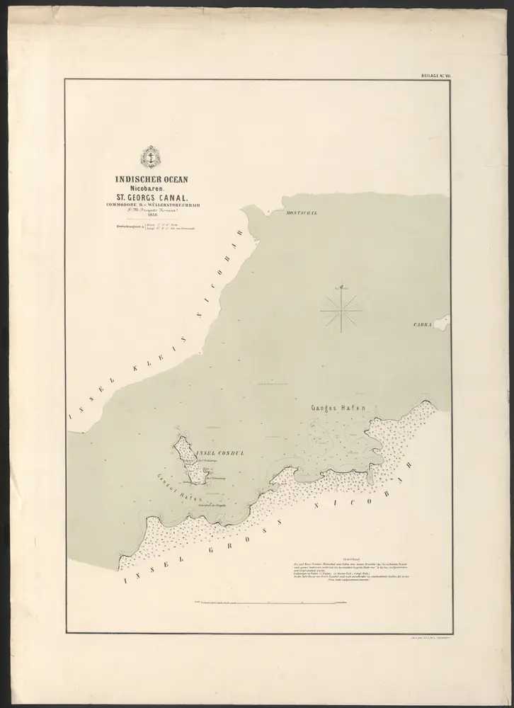 Voorbeeld van de oude kaart