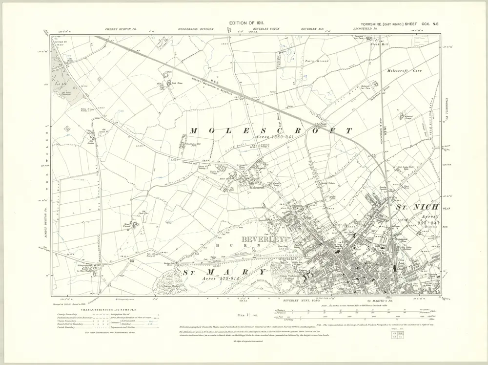 Aperçu de l'ancienne carte