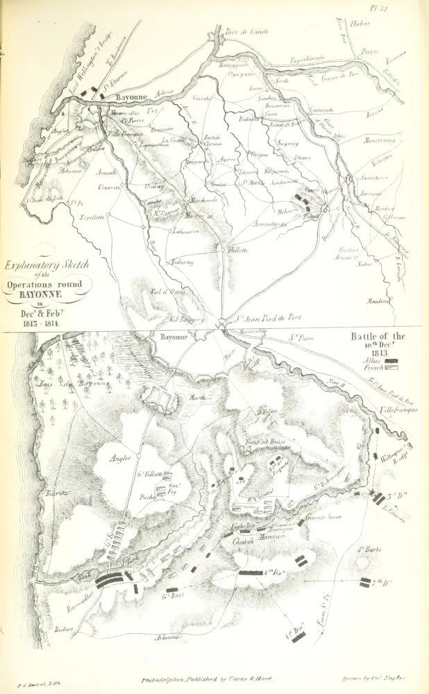 Voorbeeld van de oude kaart