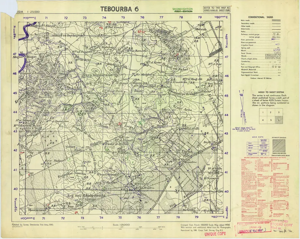 Anteprima della vecchia mappa