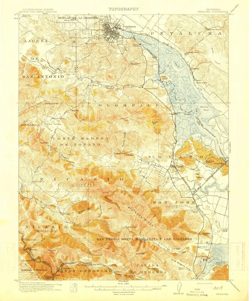 Aperçu de l'ancienne carte