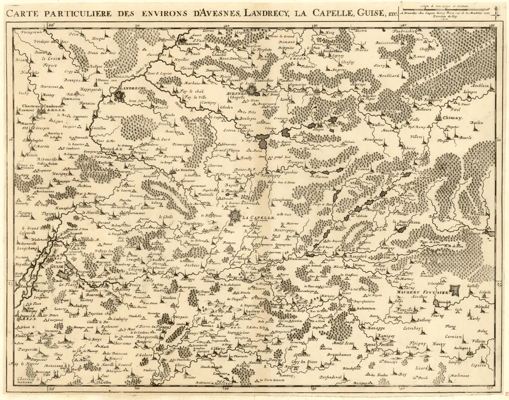 Anteprima della vecchia mappa