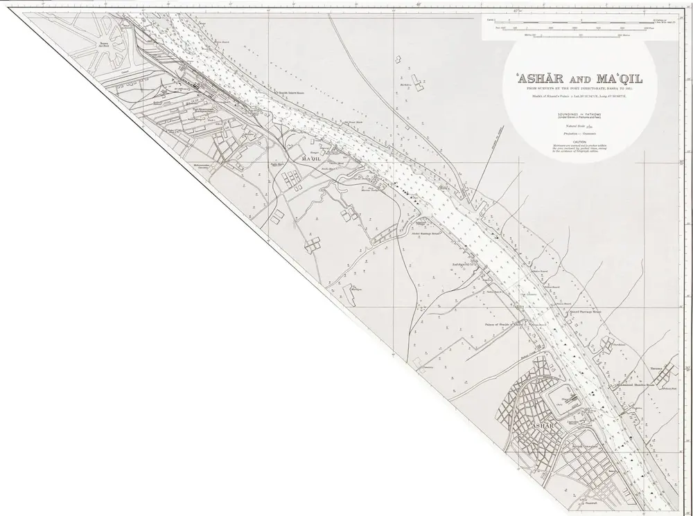 Voorbeeld van de oude kaart