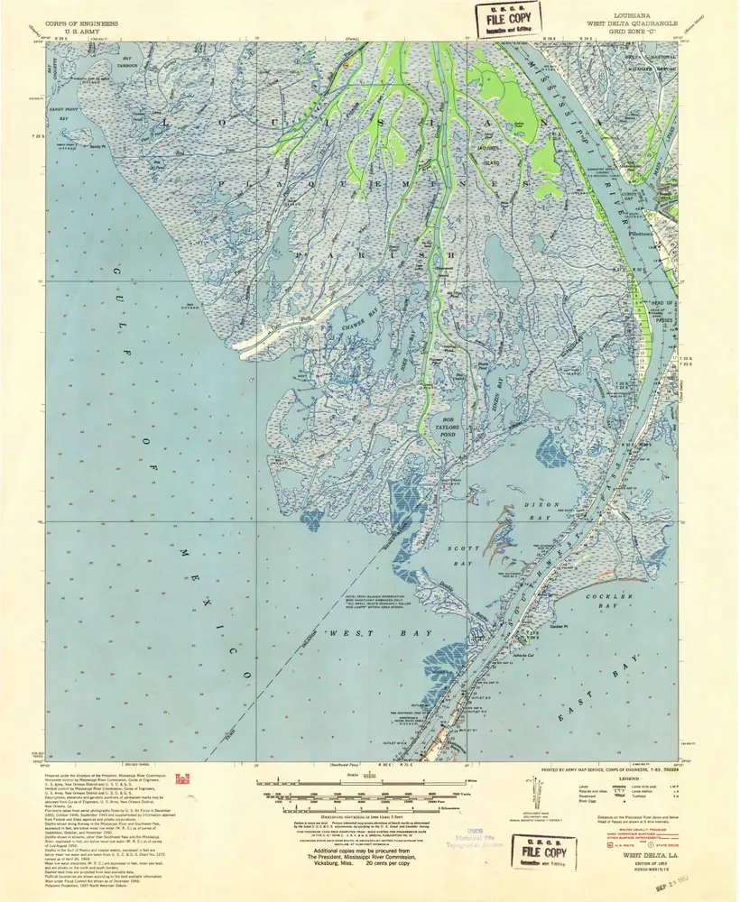 Aperçu de l'ancienne carte