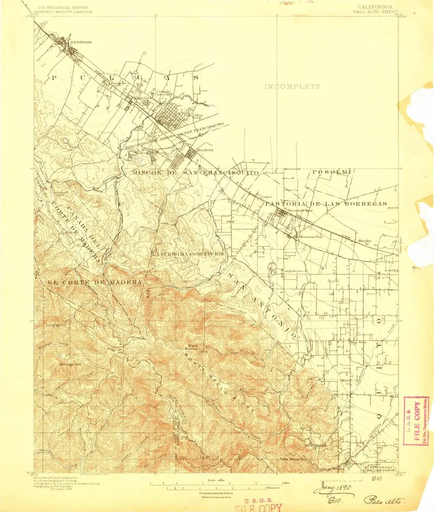 Anteprima della vecchia mappa