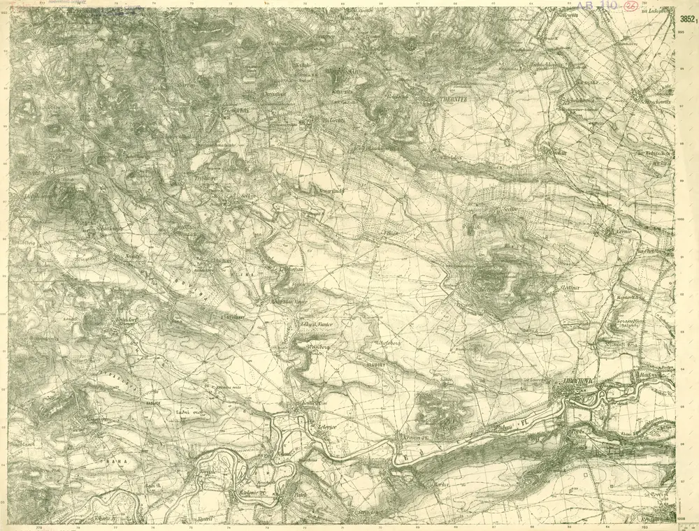 Aperçu de l'ancienne carte