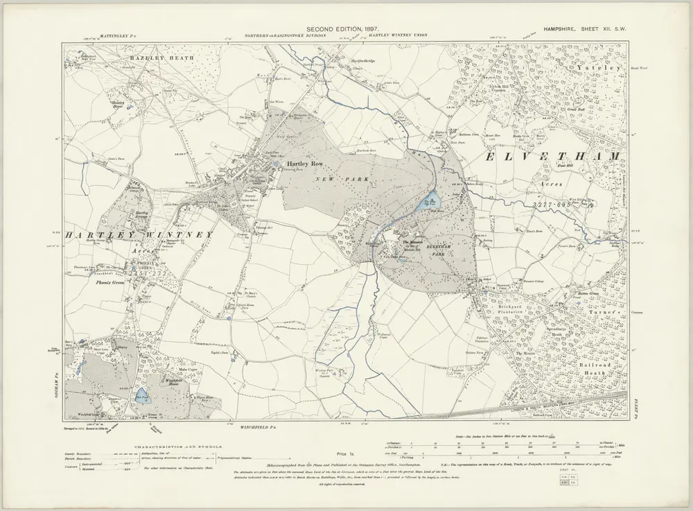 Aperçu de l'ancienne carte