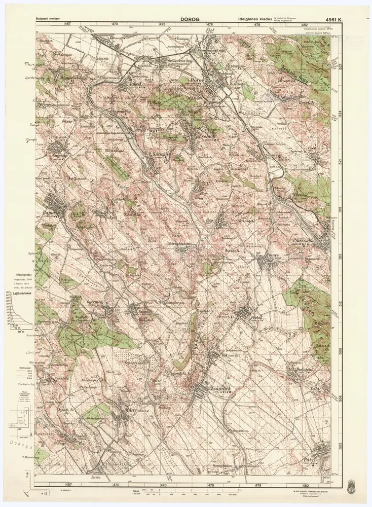 Aperçu de l'ancienne carte