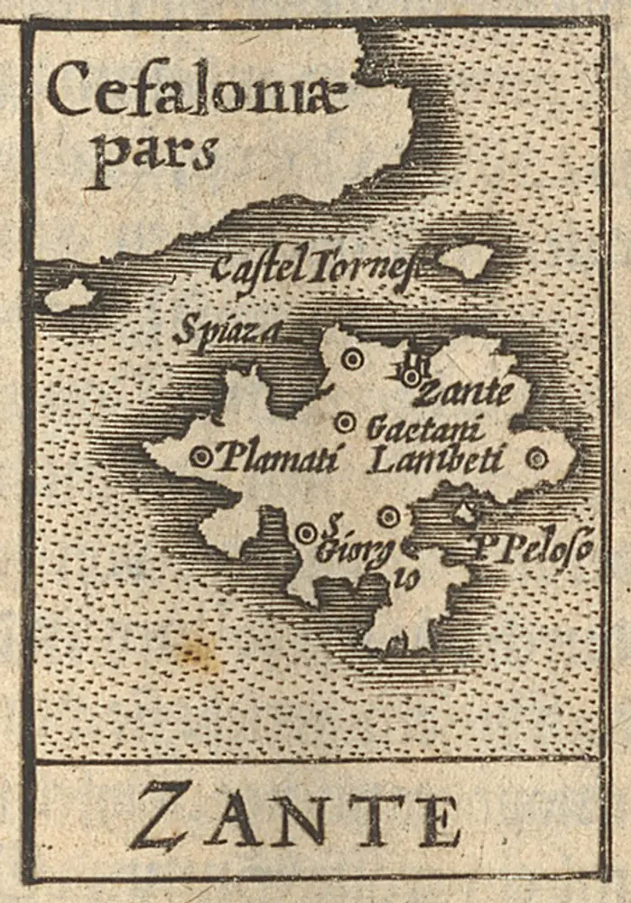 Aperçu de l'ancienne carte