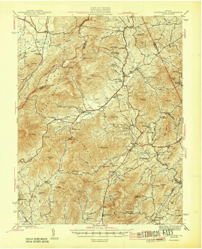 Aperçu de l'ancienne carte