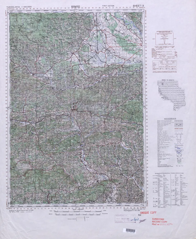 Anteprima della vecchia mappa