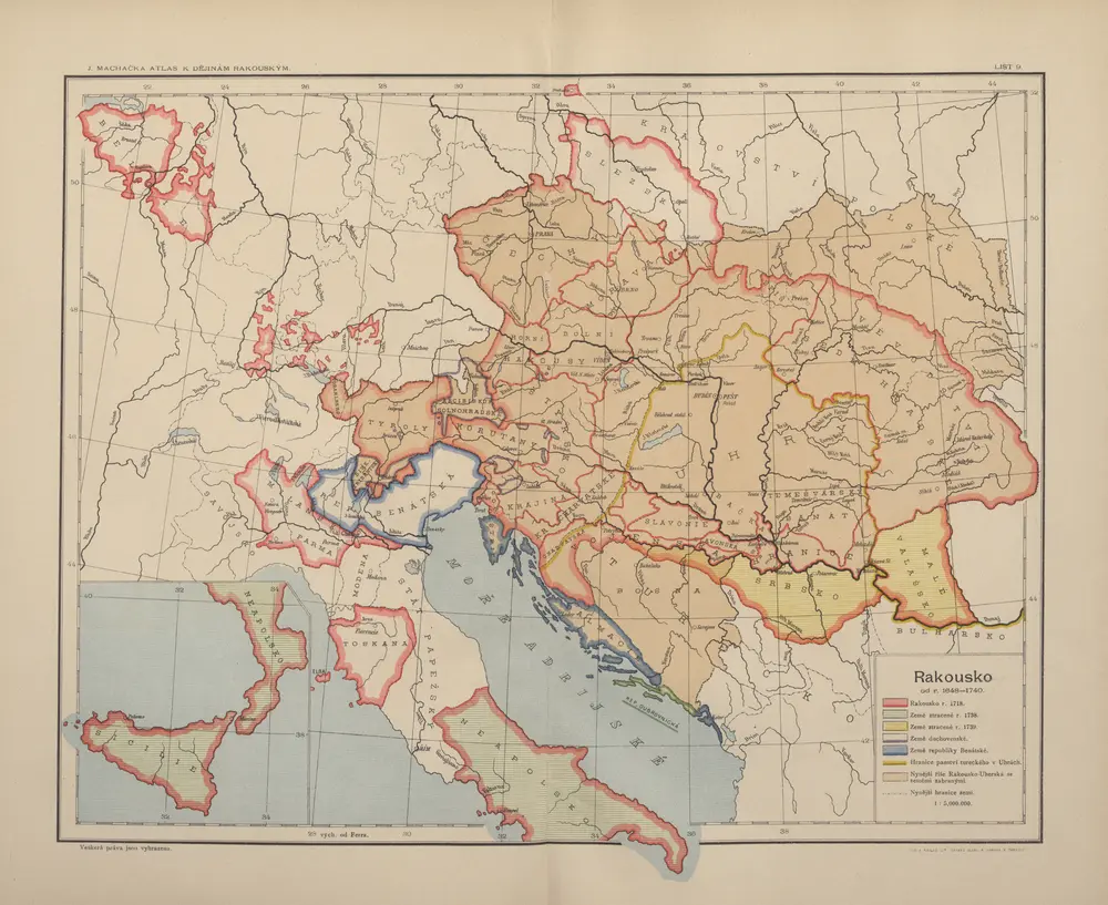 Anteprima della vecchia mappa