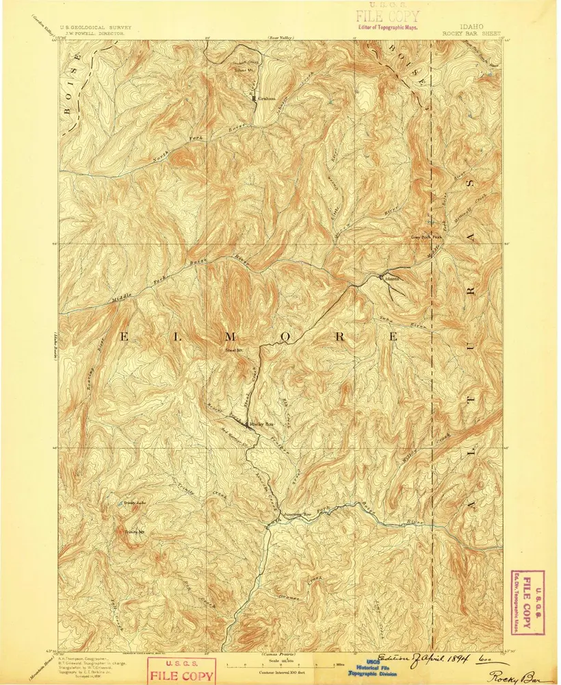 Vista previa del mapa antiguo