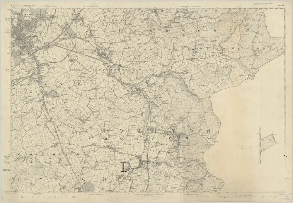 Anteprima della vecchia mappa