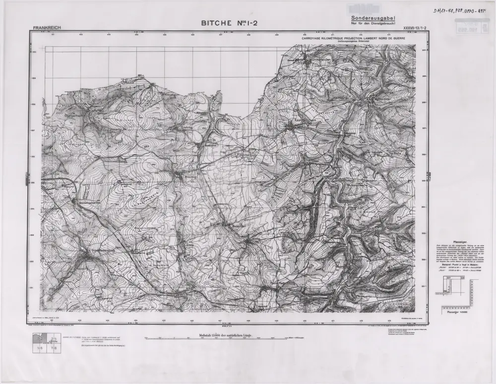 Aperçu de l'ancienne carte