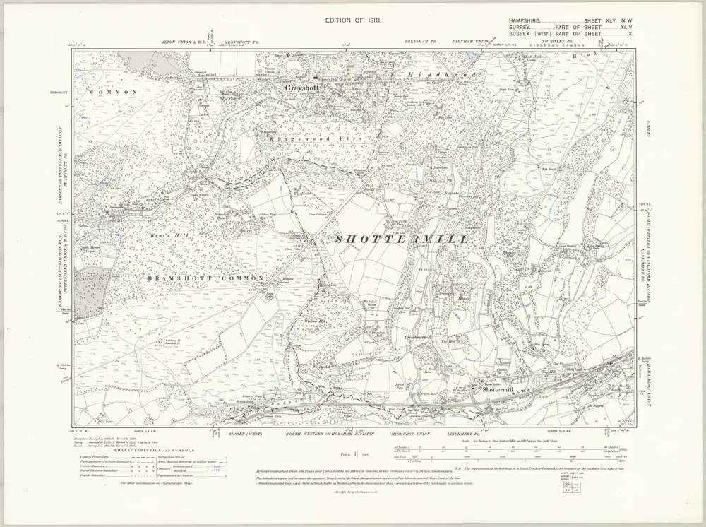 Aperçu de l'ancienne carte