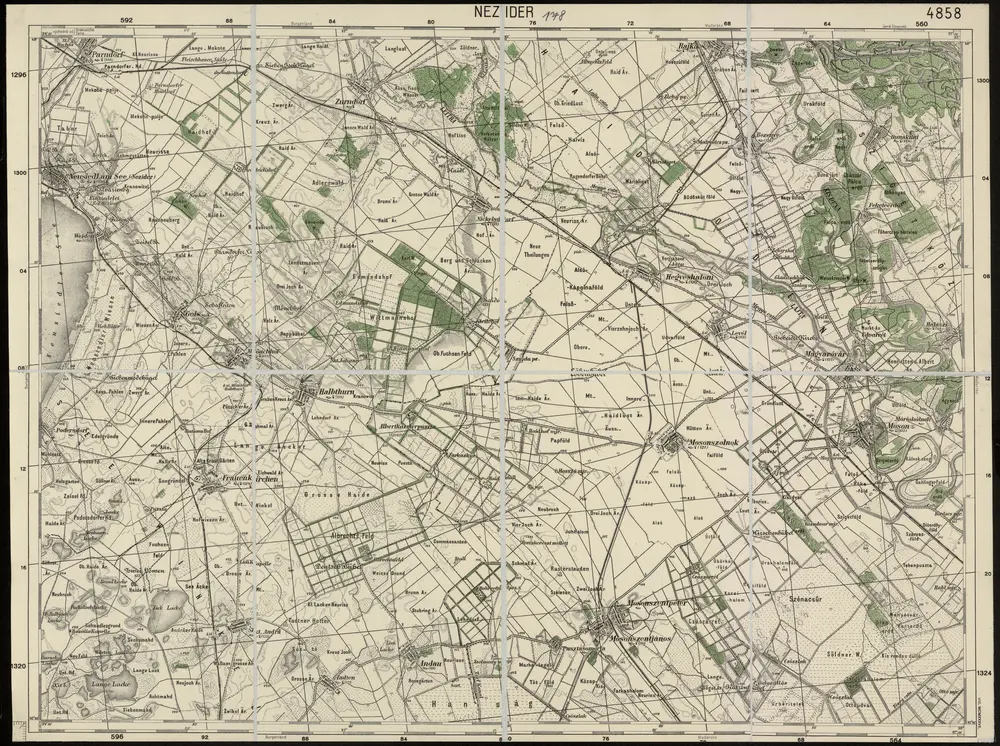 Anteprima della vecchia mappa