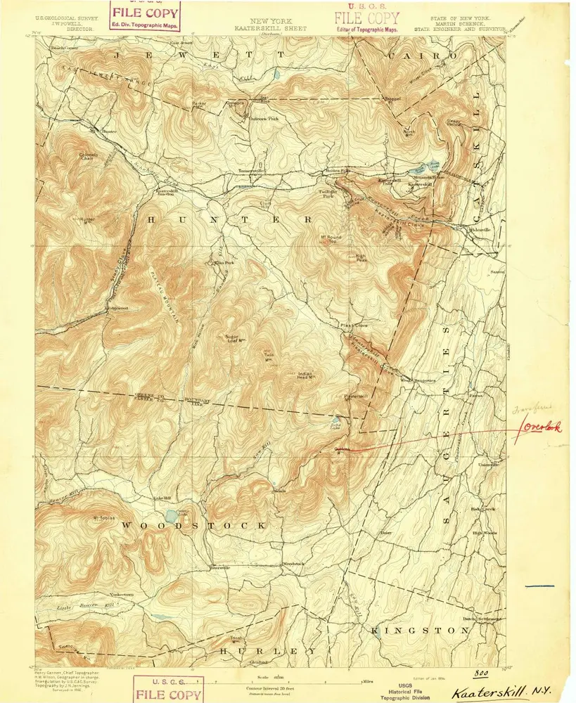 Aperçu de l'ancienne carte