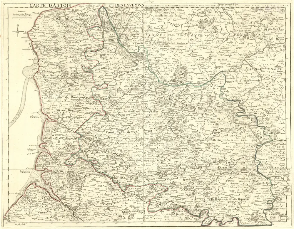 Aperçu de l'ancienne carte