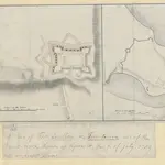 A Plan of Fort Carillon, or, Ticonderoga, and of the Breast-work thrown up before it; the 7: of July, 1759 and compleated since.