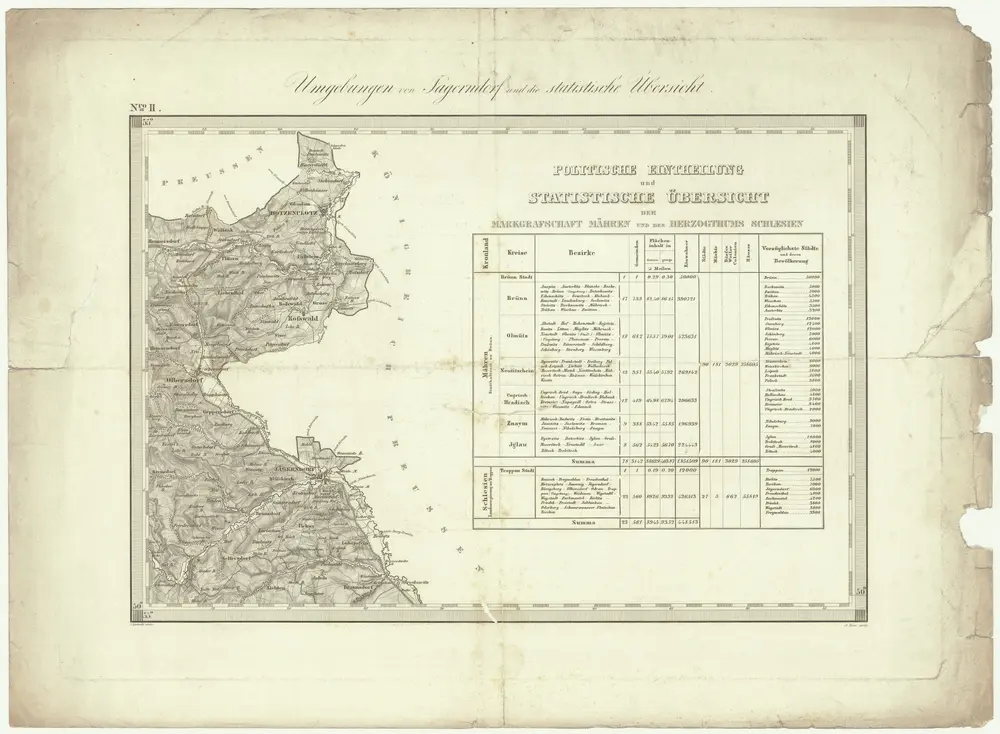 Aperçu de l'ancienne carte