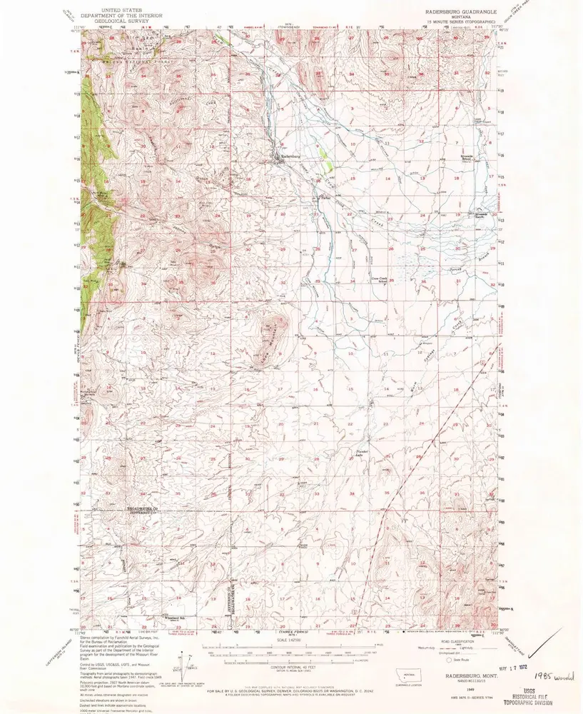 Anteprima della vecchia mappa