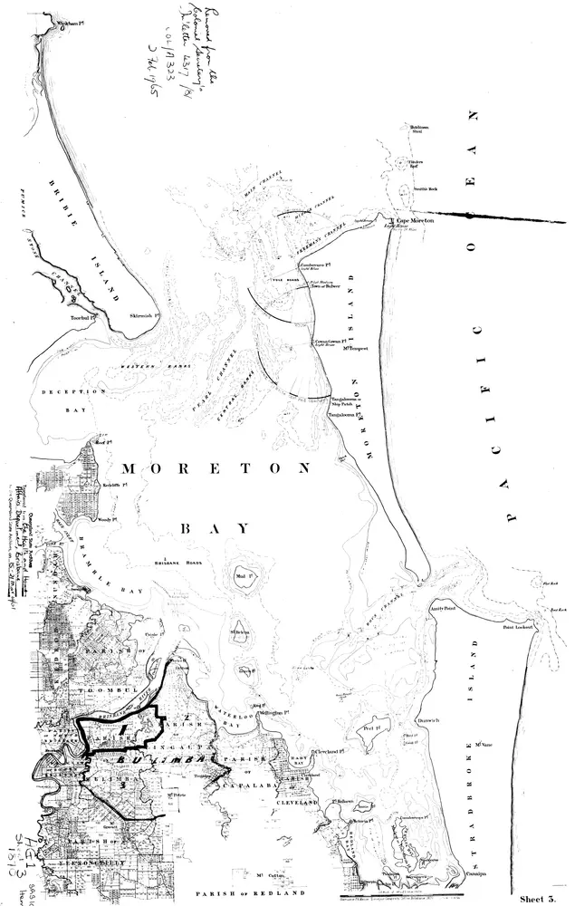 Old maps of City of Brisbane