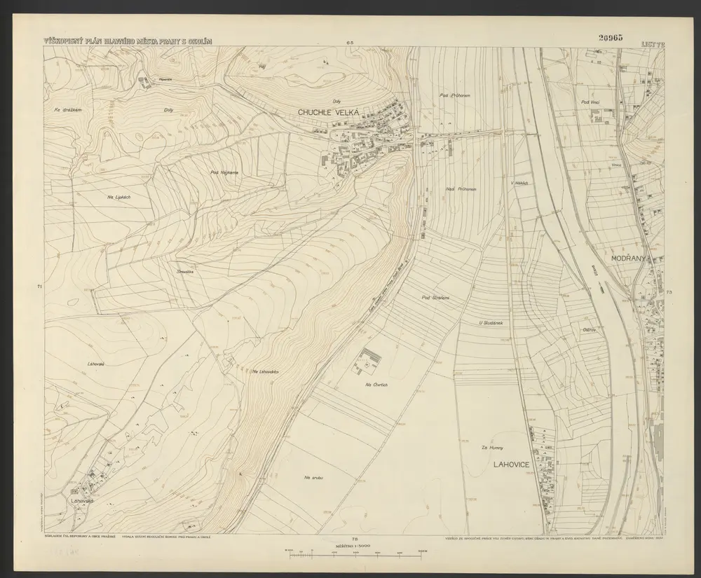 Voorbeeld van de oude kaart