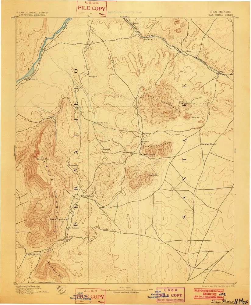 Anteprima della vecchia mappa