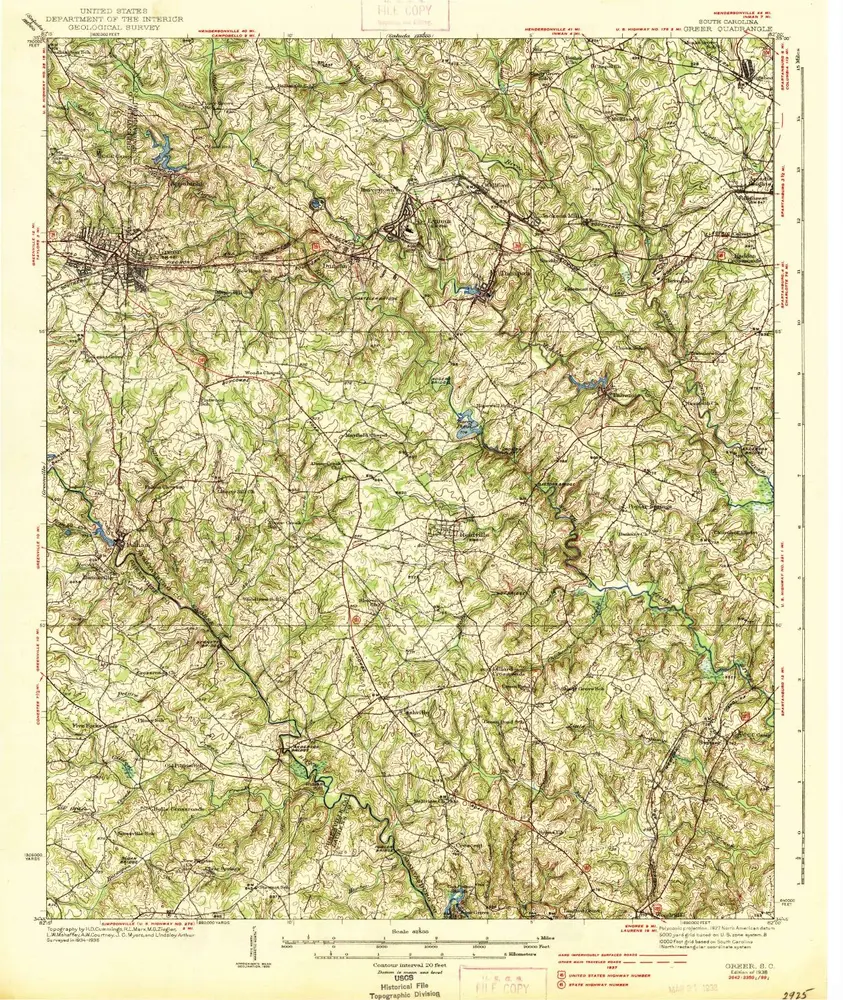 Aperçu de l'ancienne carte