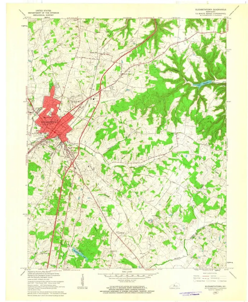 Aperçu de l'ancienne carte