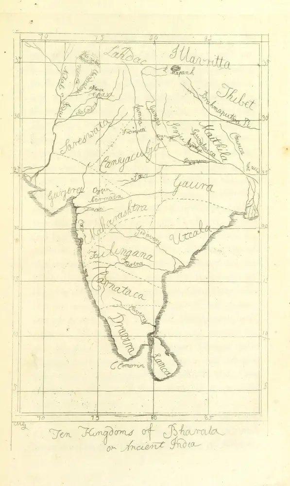 Aperçu de l'ancienne carte