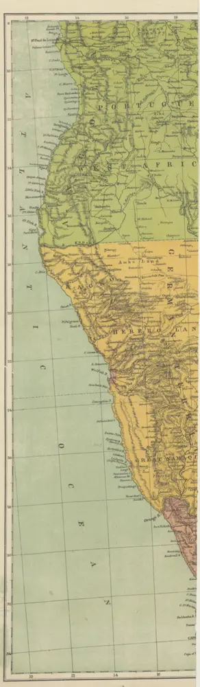 Voorbeeld van de oude kaart