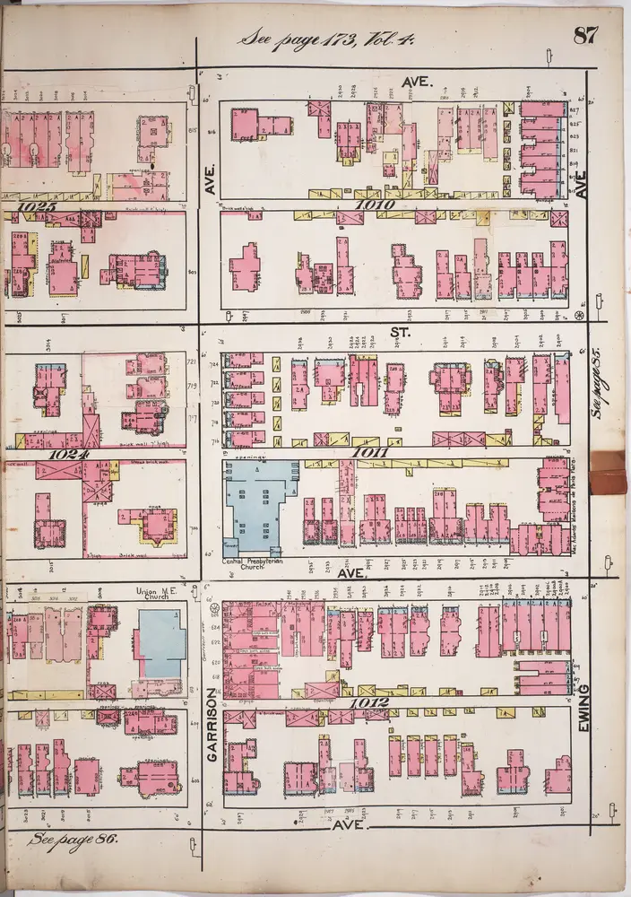 A. Whipple & Co.'s insurance map of St. Louis, Mo