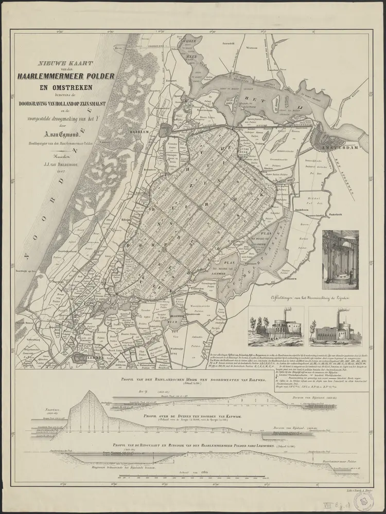 Voorbeeld van de oude kaart