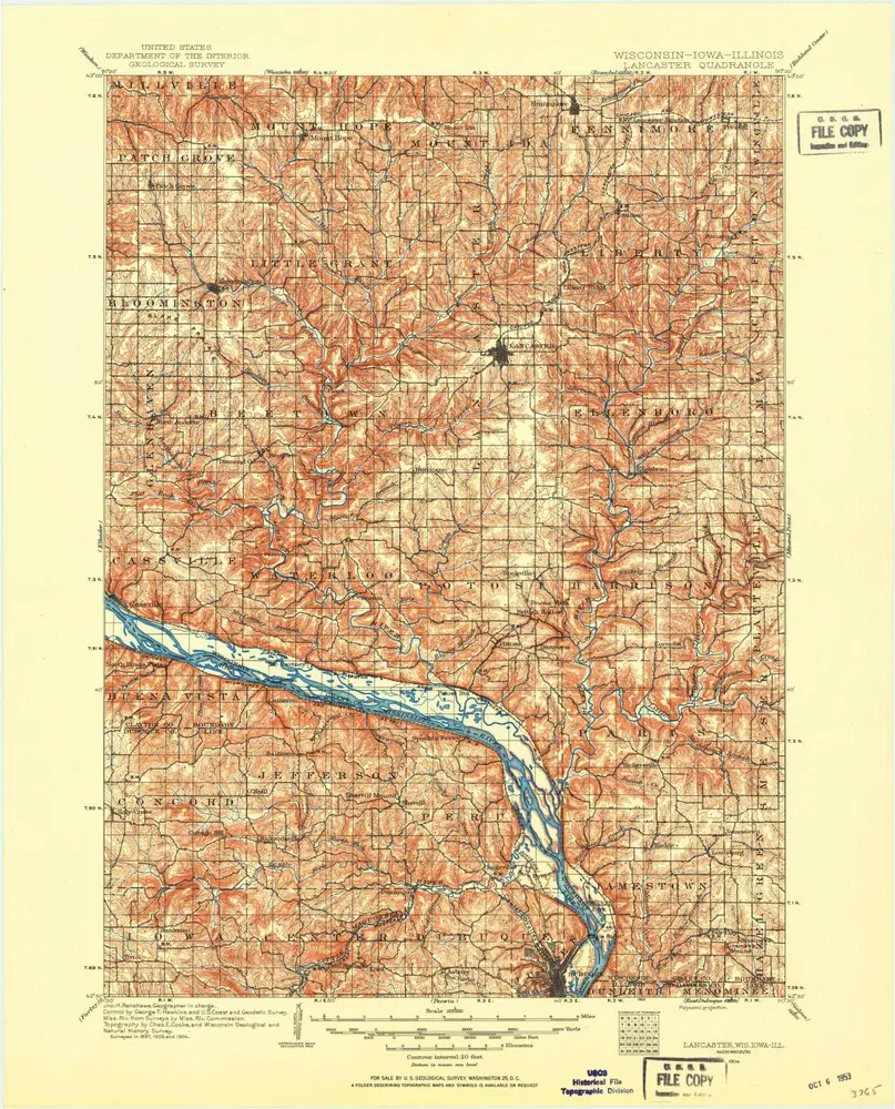 Vista previa del mapa antiguo