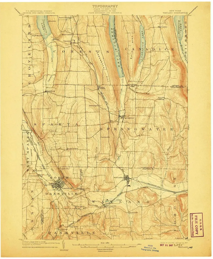 Aperçu de l'ancienne carte