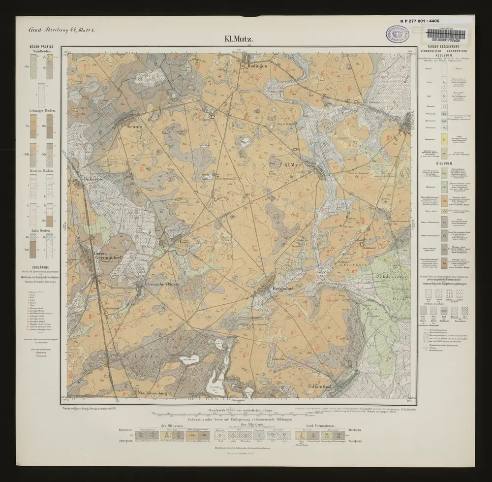 Aperçu de l'ancienne carte