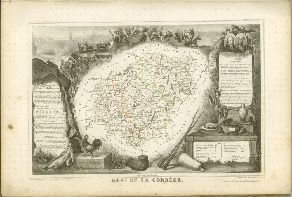 Aperçu de l'ancienne carte