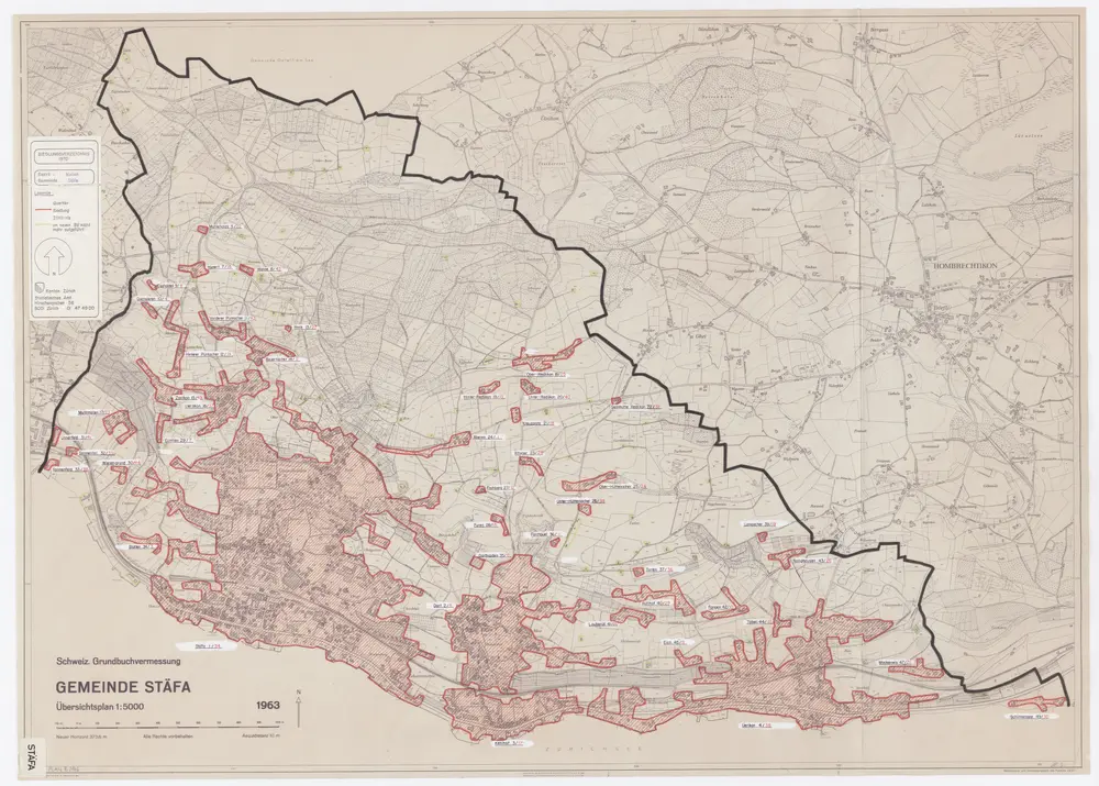 Voorbeeld van de oude kaart