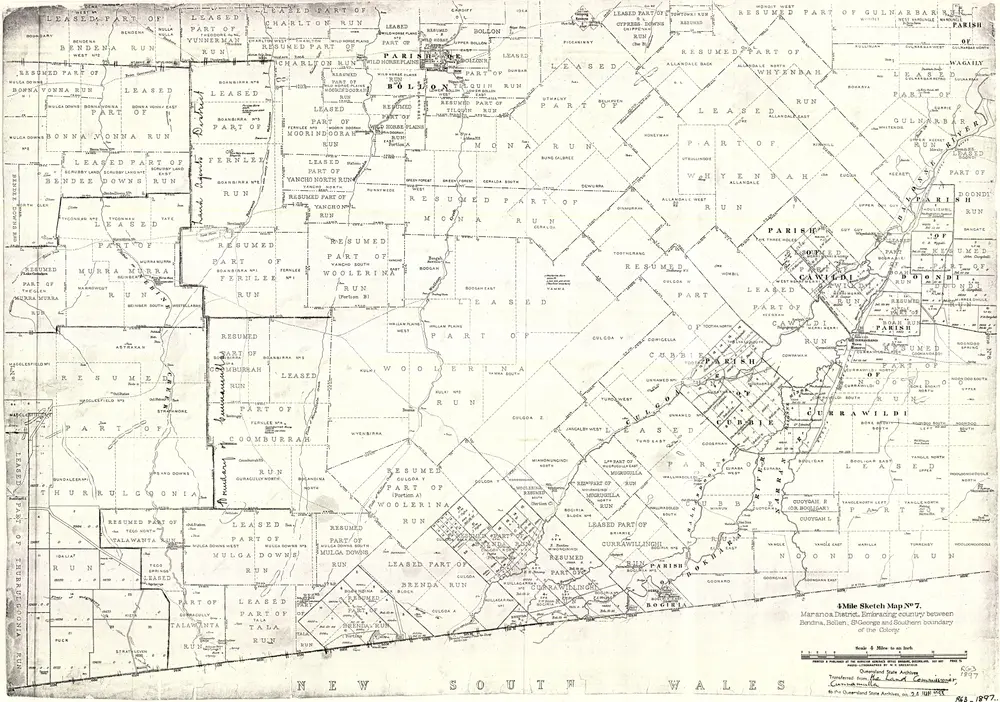 Maranoa 4 Mile map RG3 series sheet 7