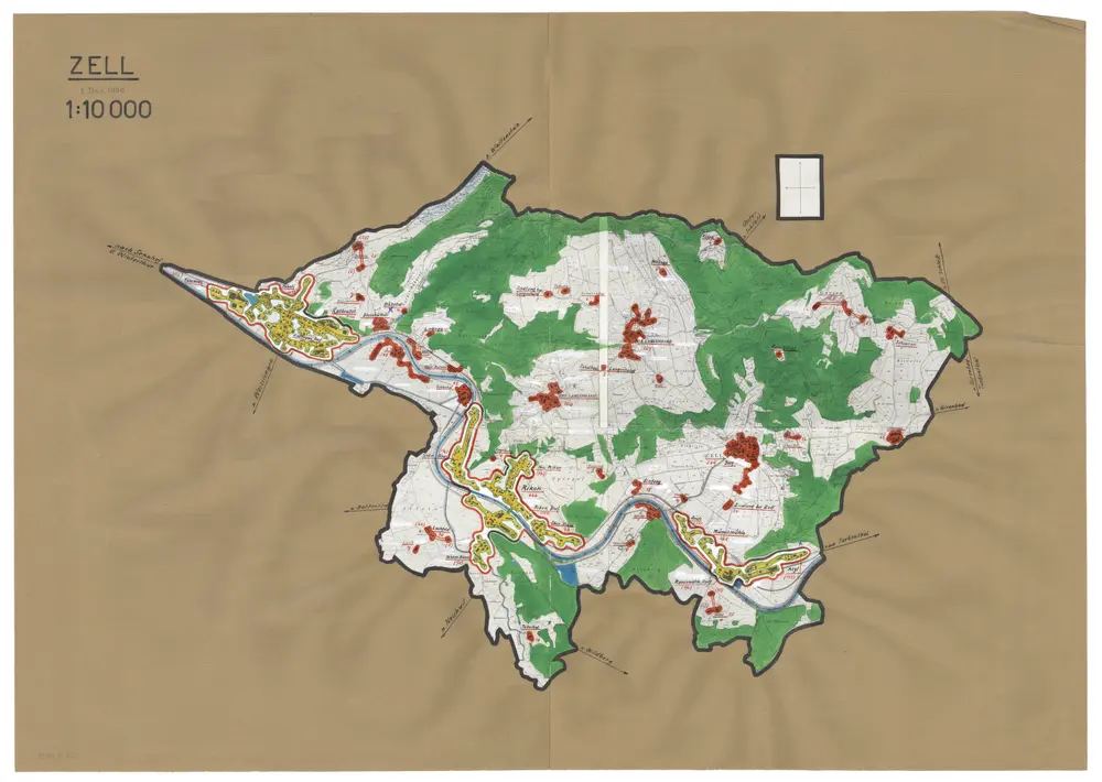 Aperçu de l'ancienne carte