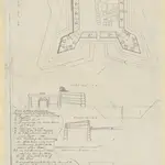 Plan of Fort Stanwix shewing what Works were done at that Post from July to December 1759.