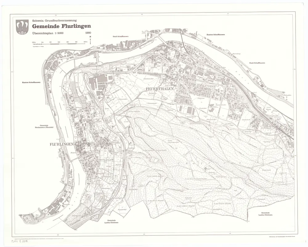 Voorbeeld van de oude kaart