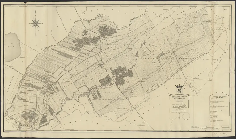 Voorbeeld van de oude kaart