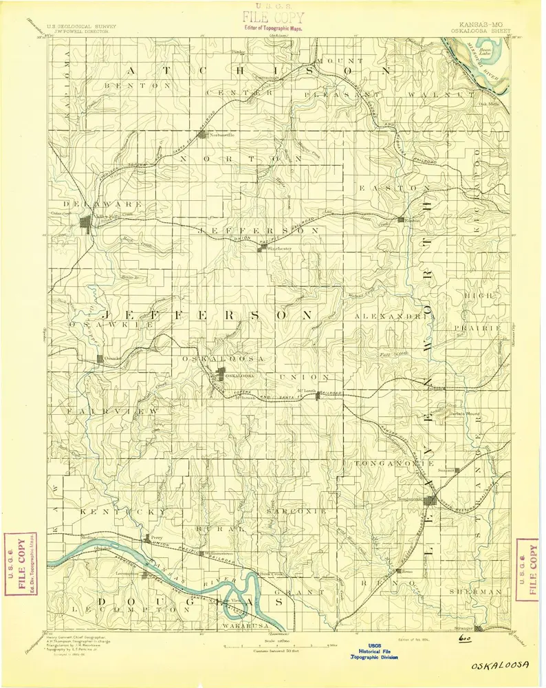 Aperçu de l'ancienne carte