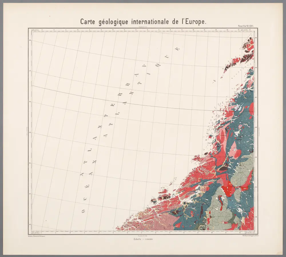 Aperçu de l'ancienne carte