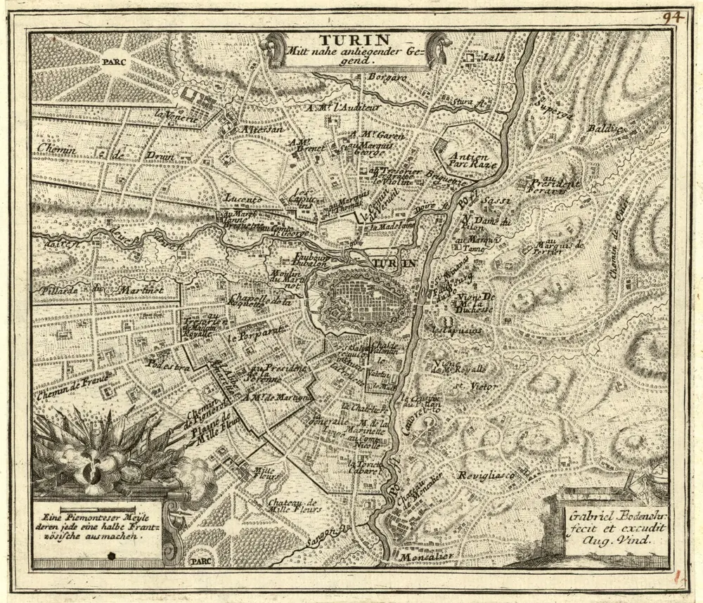 Aperçu de l'ancienne carte