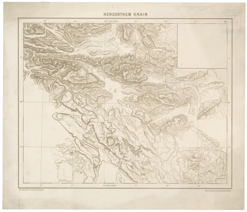 Aperçu de l'ancienne carte