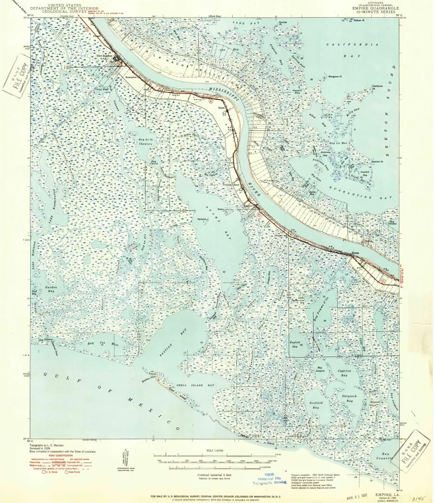 Aperçu de l'ancienne carte